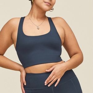 Girlfriend Collective Set in Midnight Small